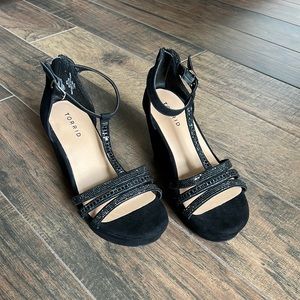 Torrid Platform Wedge Sandal